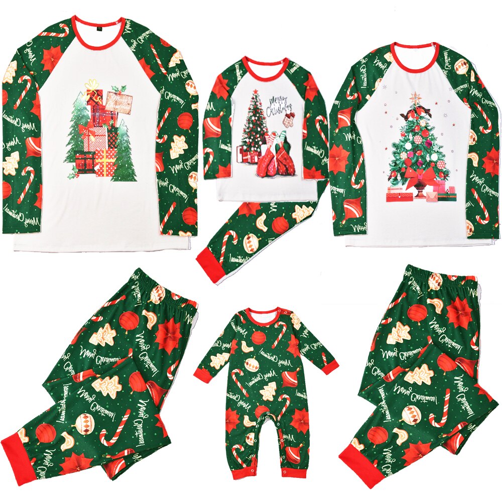 Unique Gift Tree Print Pajama Set Baby