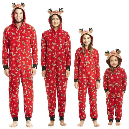 Reindeer Print Jumper Family Matching Pajama