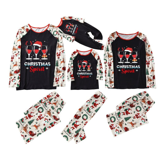 Cheerful Christmas Family Pajama Set