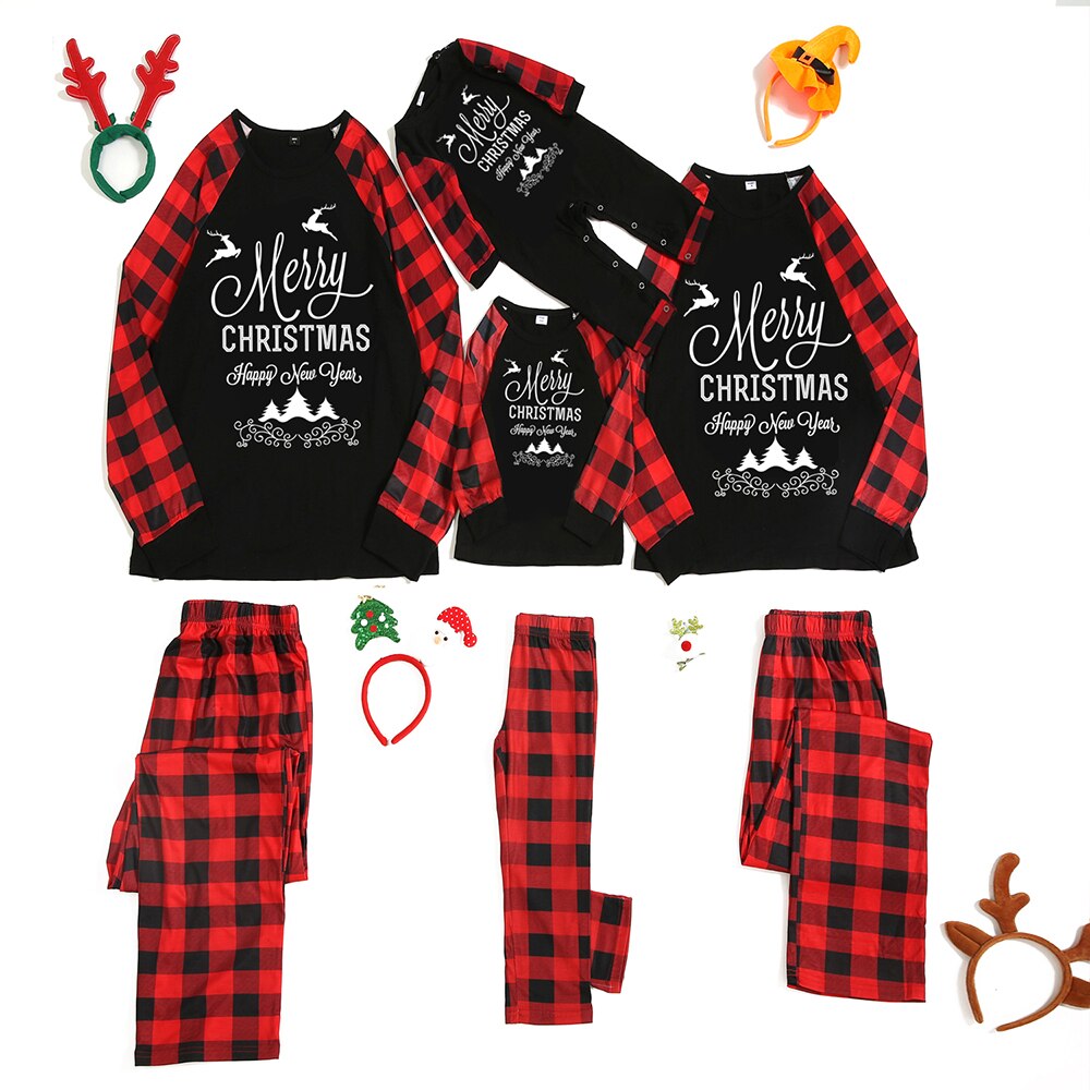 Merry Christmas Family Matching Pajama Set