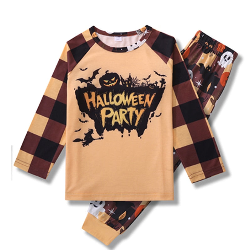 Halloween Party Print Pattern Matching Sets