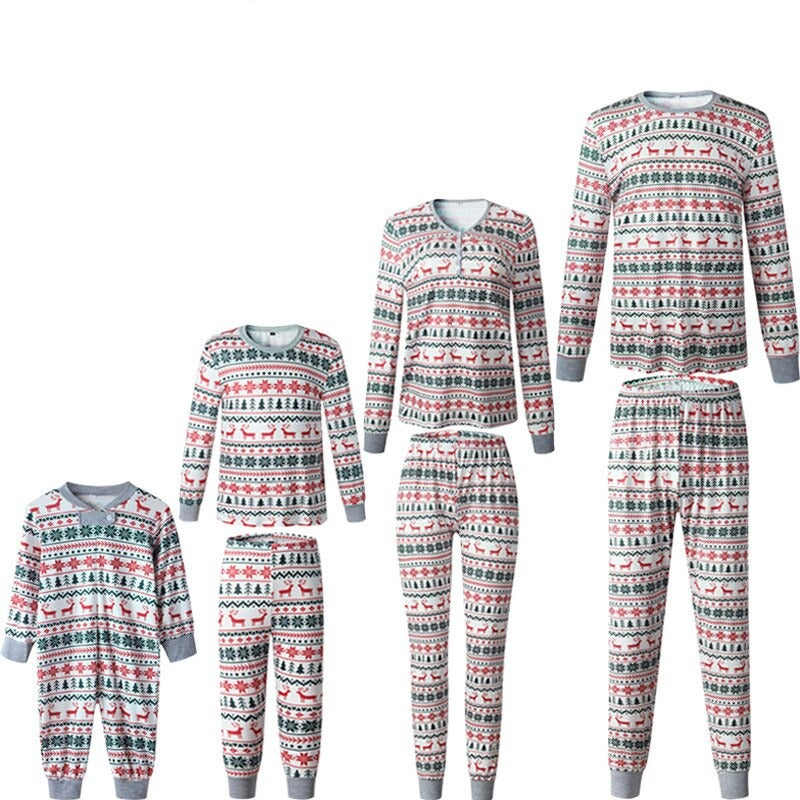 The Christmas Penguin Romper Family Pajama Set Baby