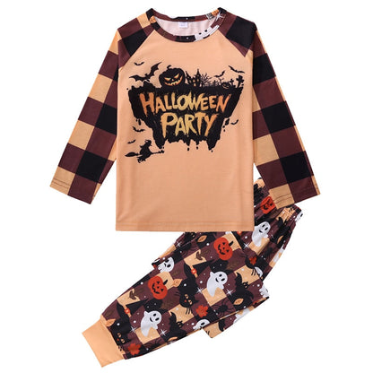 Halloween Party Print Pattern Matching Sets