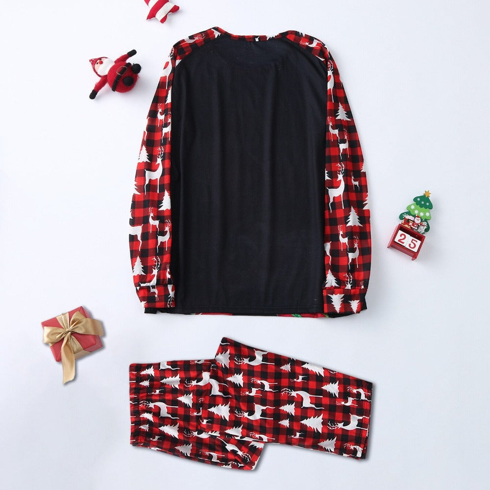 Christmas Deer Print Family Pajama Set