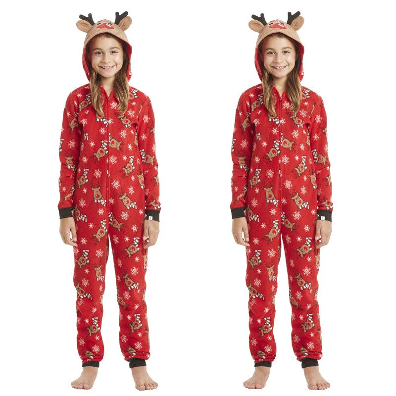 Reindeer Print Jumper Family Matching Pajama