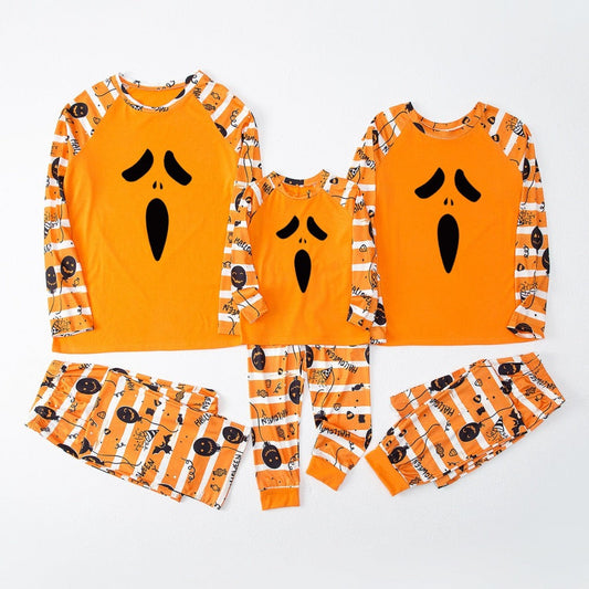 Festive Boo Pumpkin Family Matching Sets