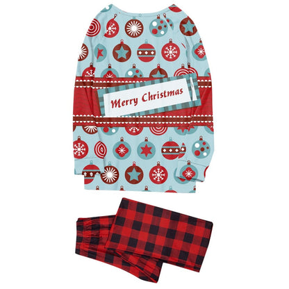 Merry Christmas Print Family Pajama Set