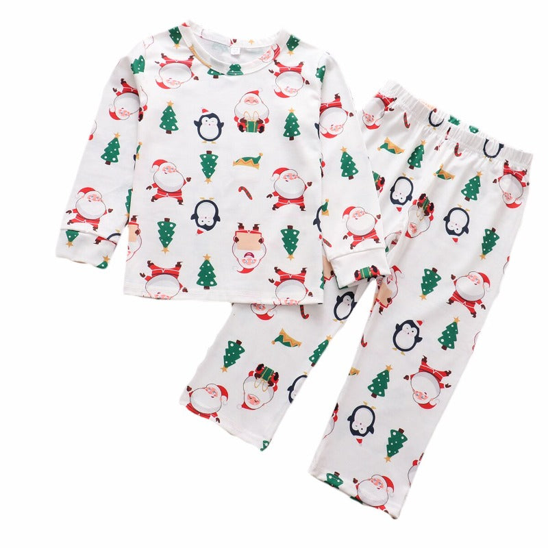 The Christmas Penguin Romper Family Pajama Set