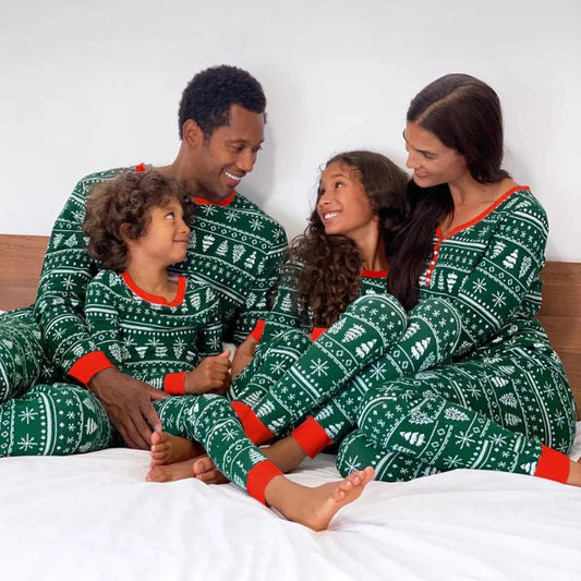 Christmas Tree Pajamas Set