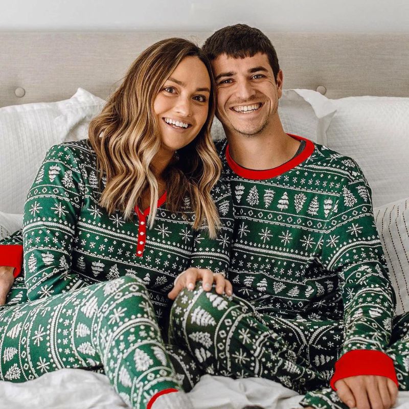 Christmas Tree Pajamas Set