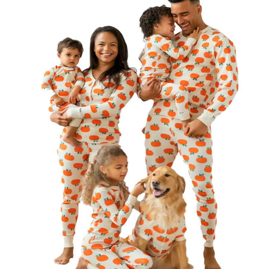 Pumpkin Fest Design Family Matching Sets