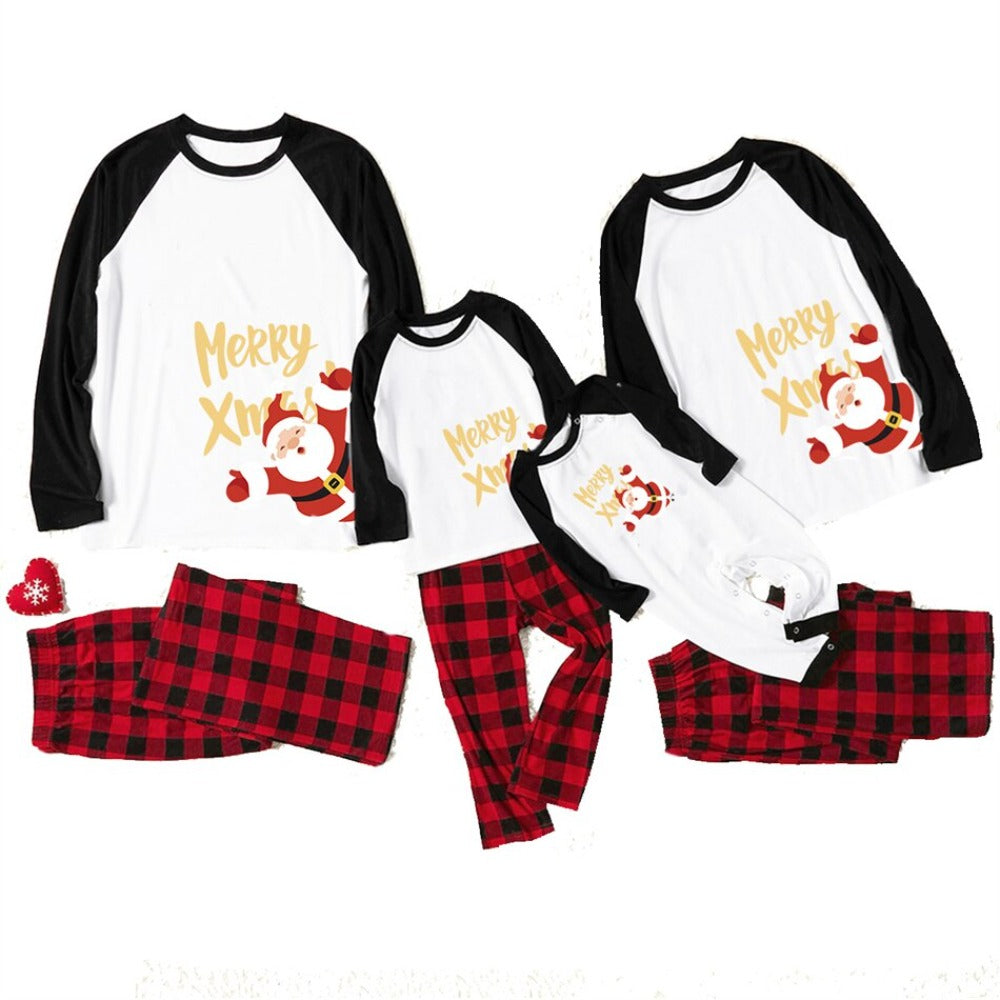 Festive Family Matching Pajama Set For Christmas Baby