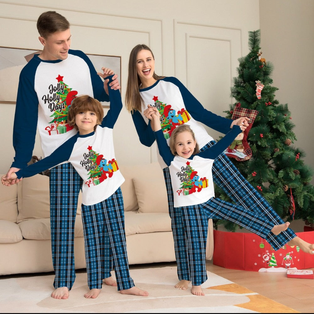 Christmas Jolly Holly Family Pajama Set